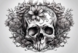 Innocence lost in a field of death and darkness tattoo idea