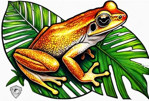 Puerto Rico 
Sun 
Beach 
Jungle 
Coqui tattoo idea