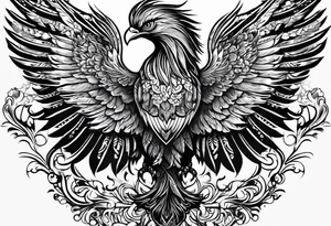 Firebird Russian tattoo idea