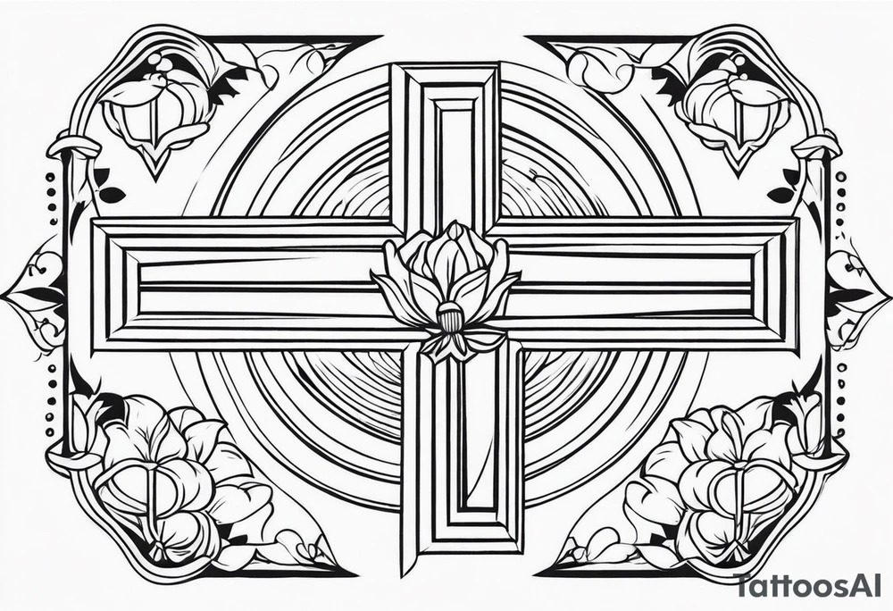 Christian catholic for shoulder tattoo idea