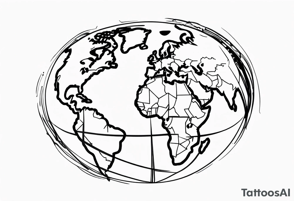 earth shattering tattoo idea