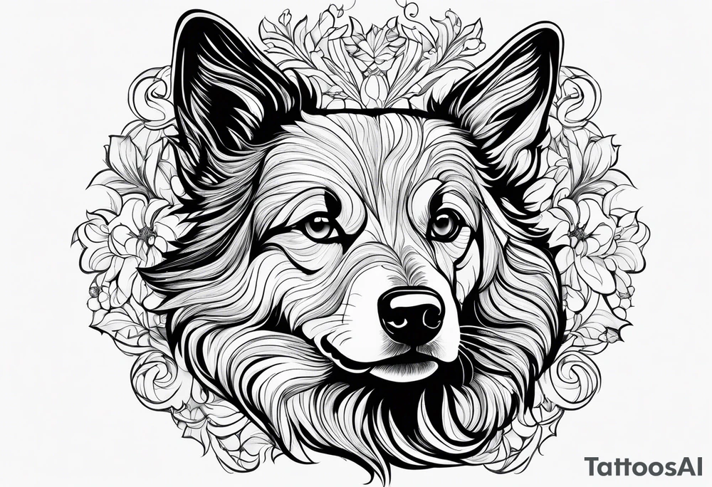 Dog fucking cat tattoo idea