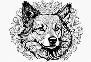Dog fucking cat tattoo idea