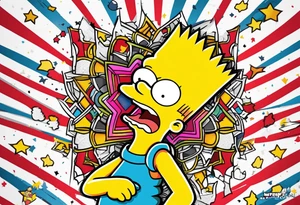 Bart Simpsons tattoo idea