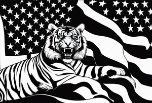 Michelangelo, U.S. flag, U.S. Air Force, tiger tattoo idea