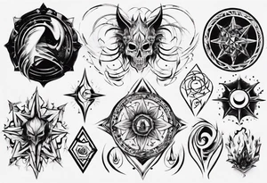 8 of October tattoo idea