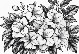 Bougainvillea tattoo idea