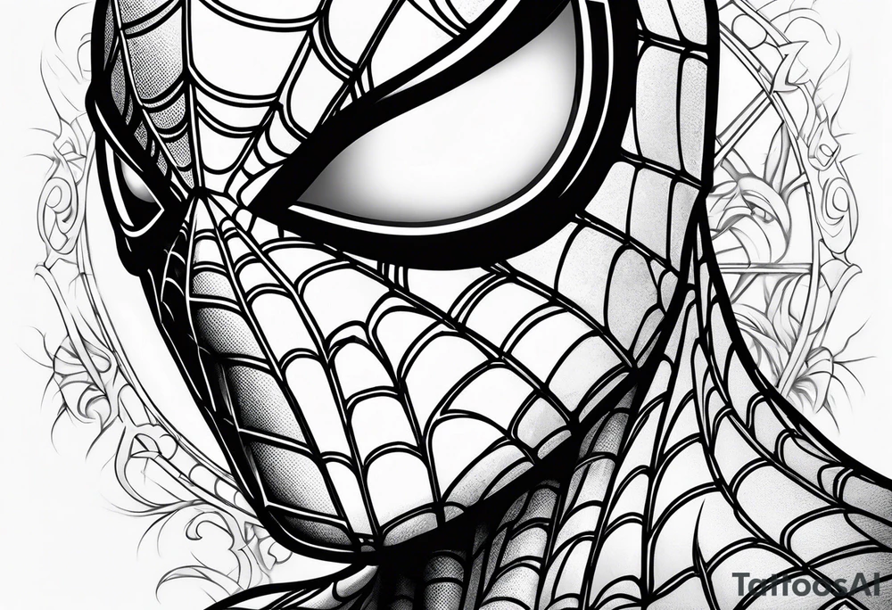 Spiderman tattoo idea
