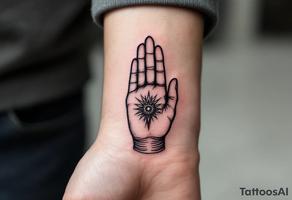The Mudras (Hand Gestures) – Each hand gesture represents different teachings or states of being; tattooed as minimalist hands or as part of full Buddha images. tattoo idea
