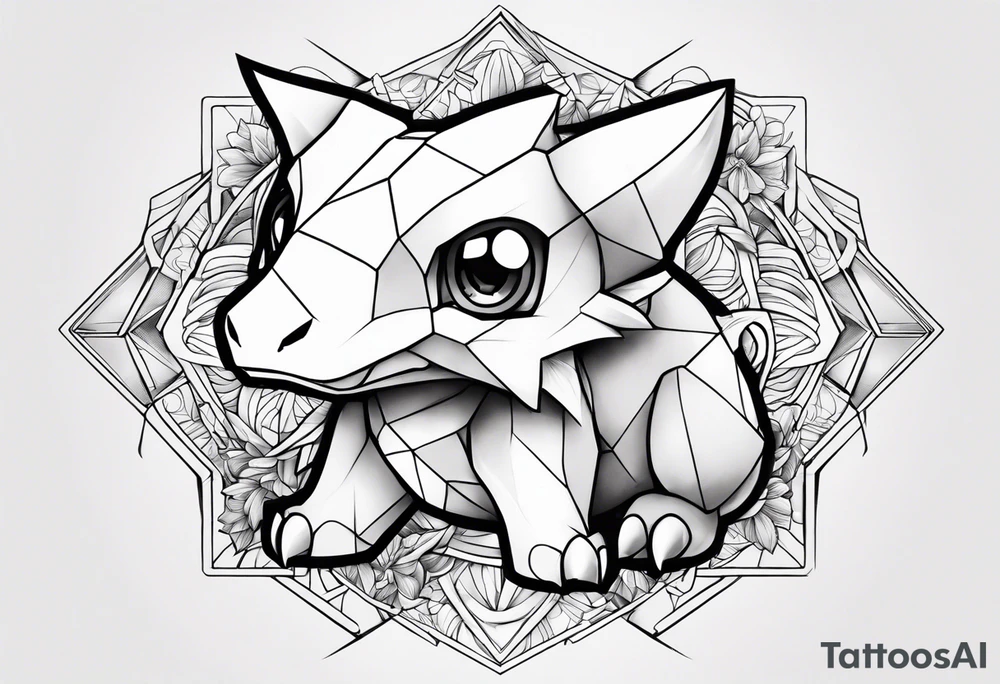 Cubone pokemon tattoo idea