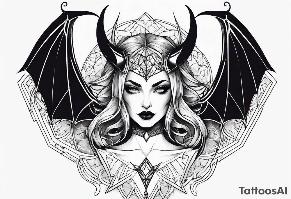 Succubus tattoo idea