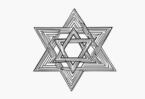 star of david tattoo idea