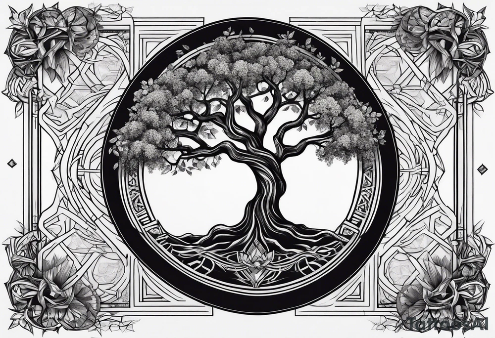 Tree of life tattoo idea