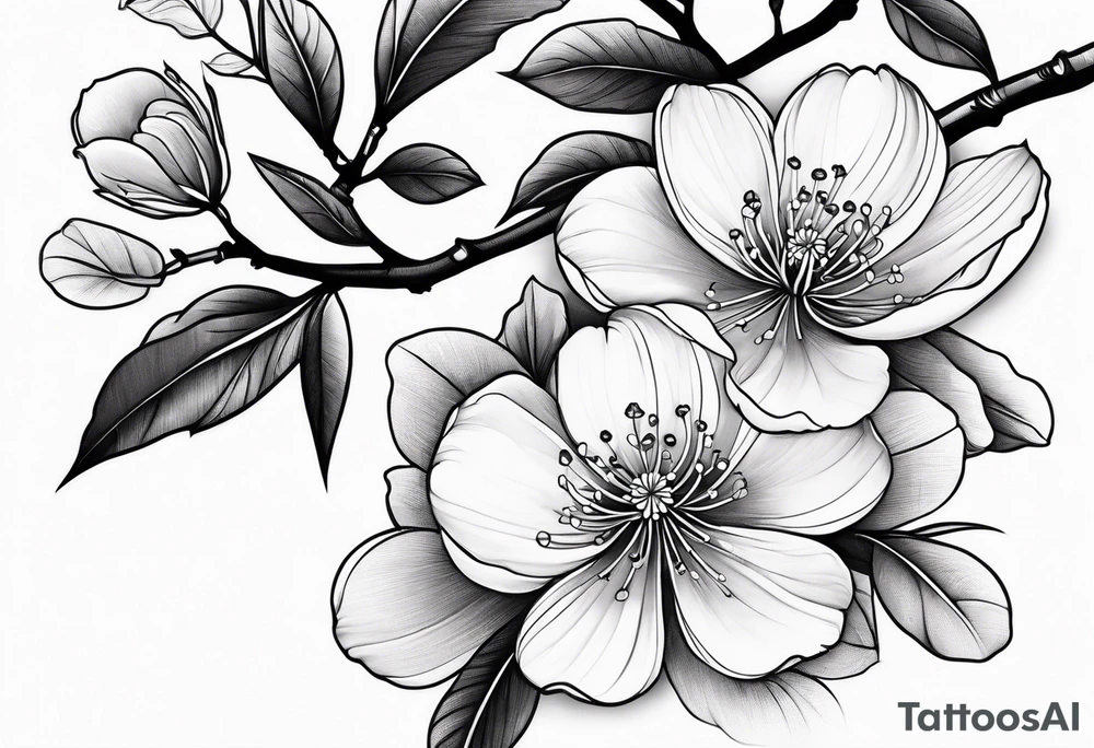 cherry blossom branch going from shoulder to wrist, wrap around bicep tattoo idea cherry blossom branch going from shoulder to wrist, wrap around bicep tattoo idea