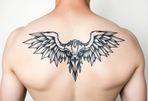 Simple beginner lines and shading tattoo idea