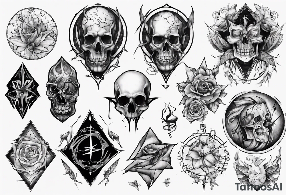 The emptiness tattoo idea