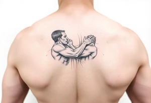 Wrestling tattoo tattoo idea