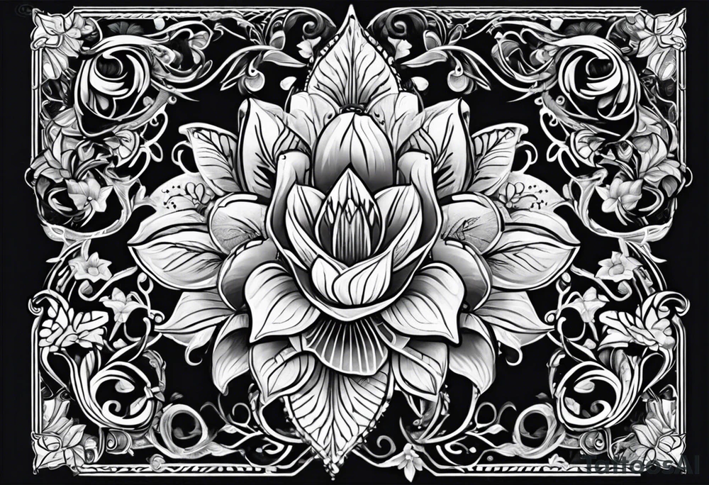 fine line tattoo idea