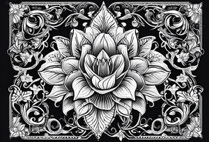 fine line tattoo idea