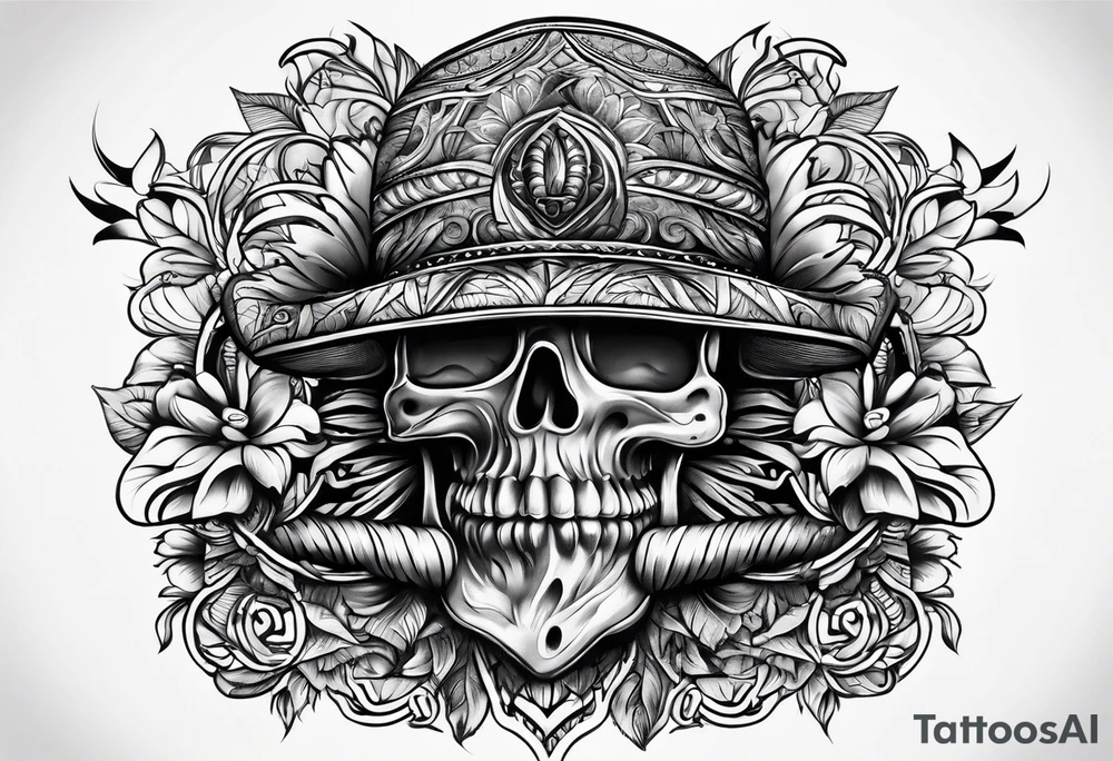 Smoking Cigars tattoo idea