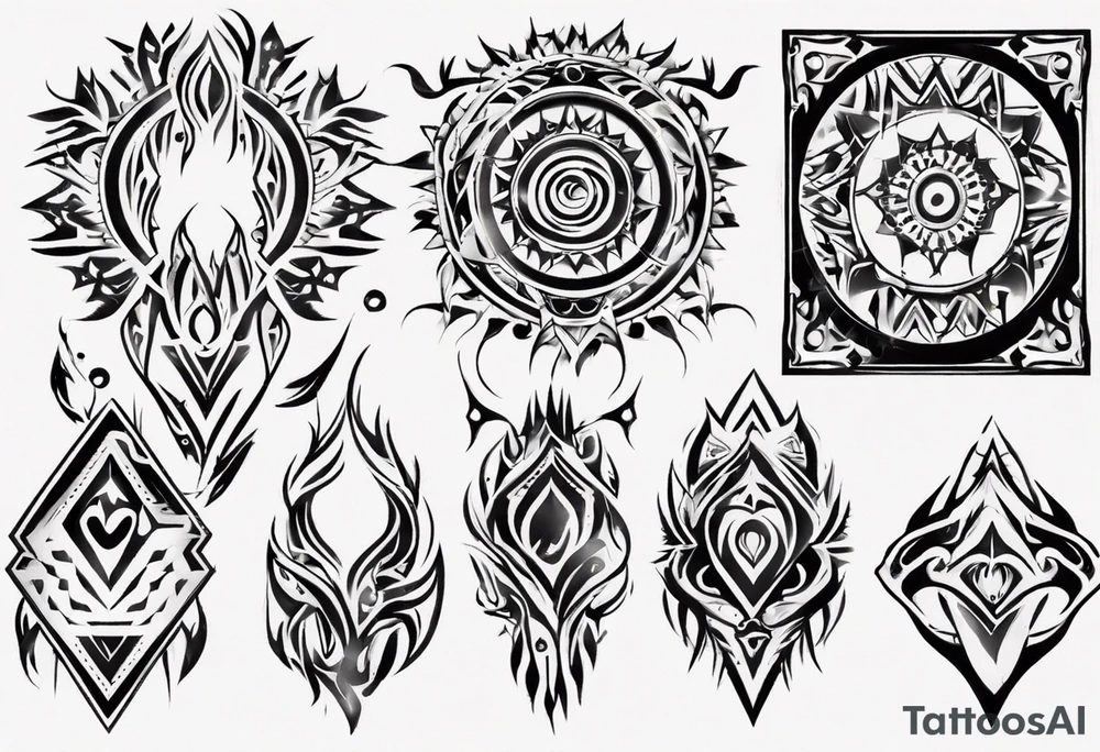 frame tattoo idea