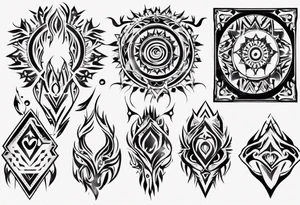 frame tattoo idea