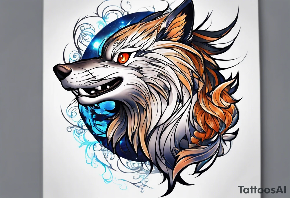 Anime inosuke tattoo idea