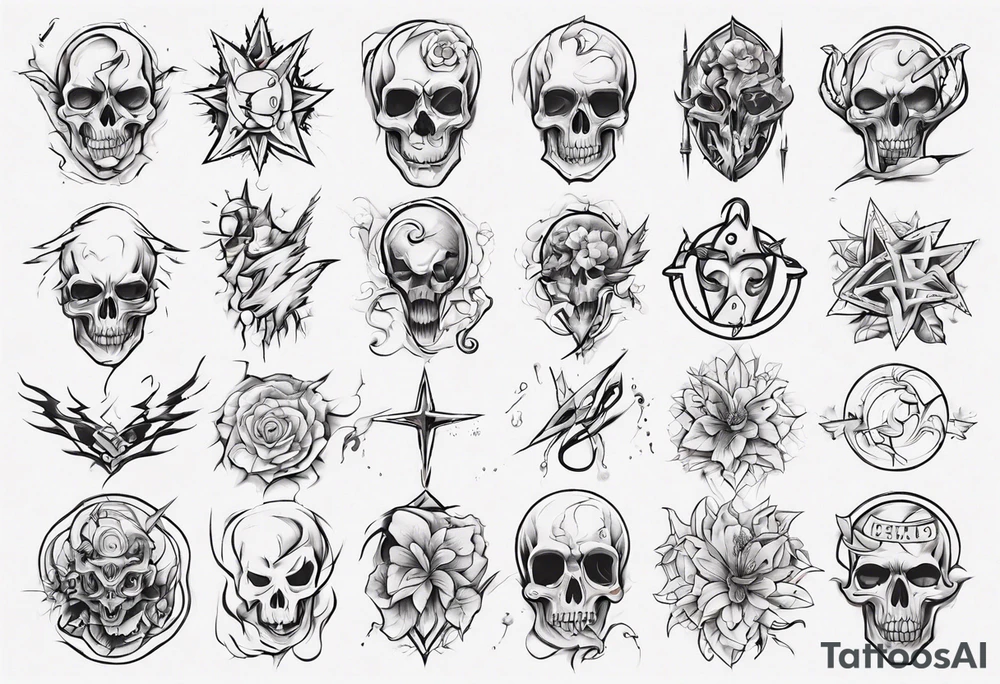 through thick and thin tattoo idea