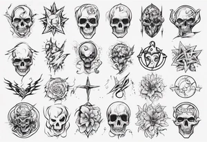 through thick and thin tattoo idea