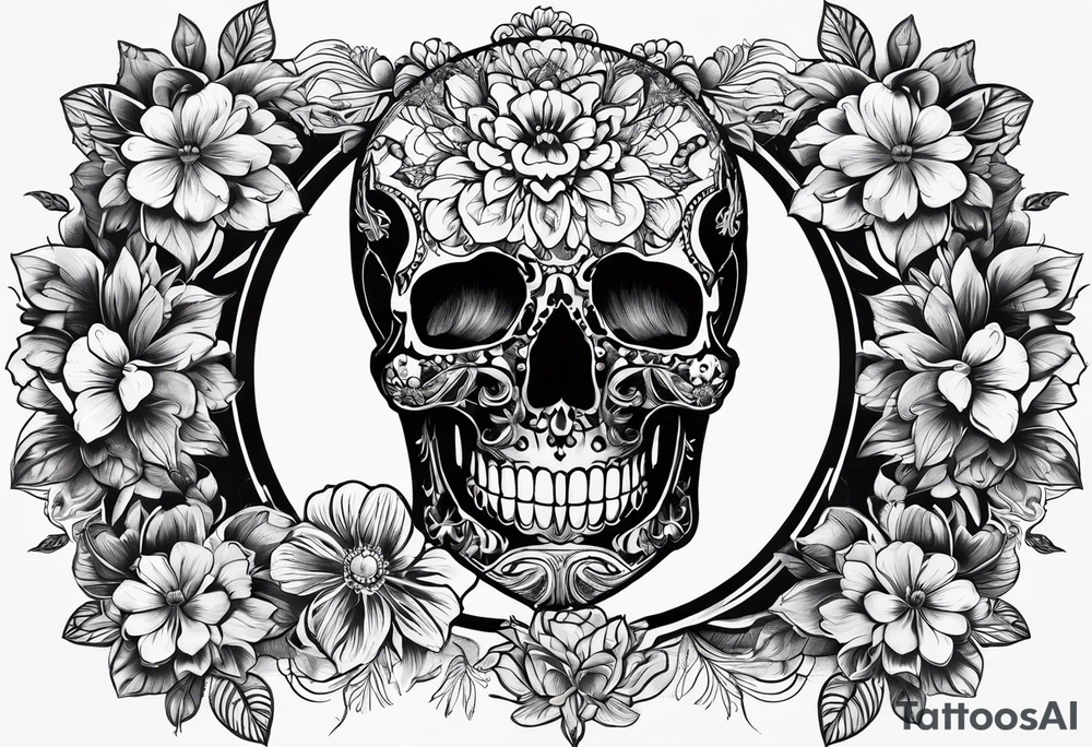 Anatomical arm sleeve, the  heart, skeleton, lungs and brain having a nature aspect or floral aspect to them. Mandala's and flowers to fill in the space tattoo idea