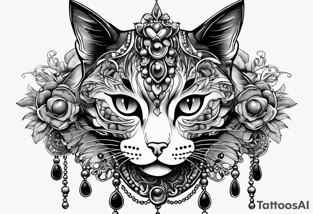 prayerbeads, cat, tattoo idea