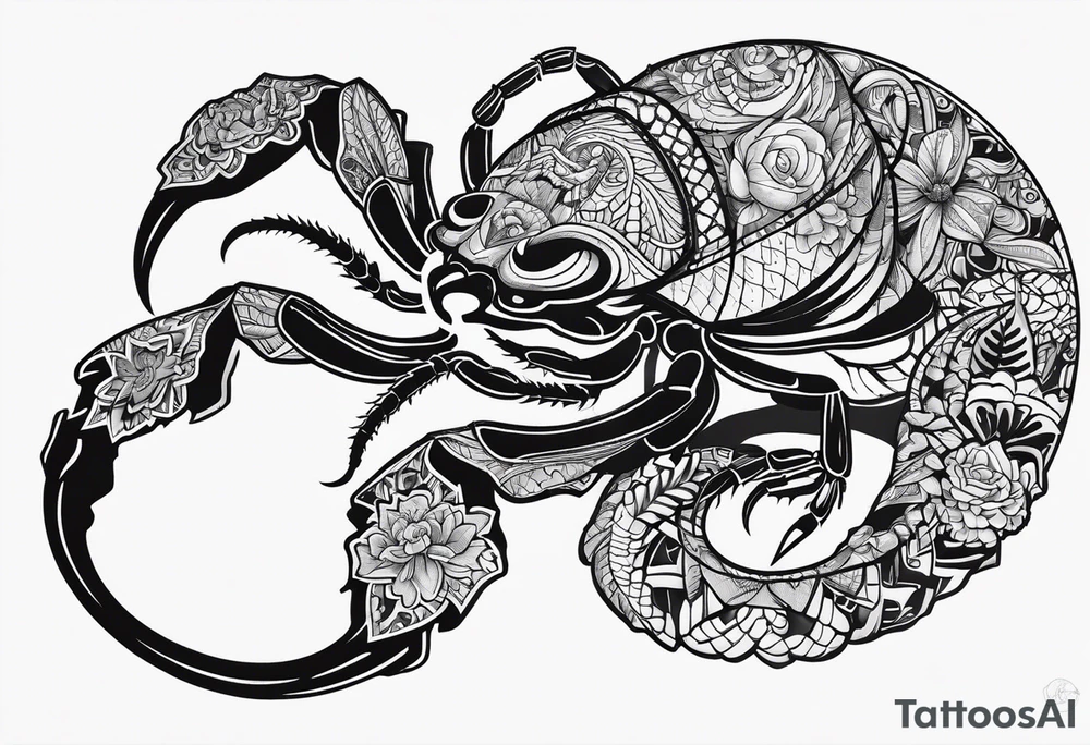Scorpion tattoo idea