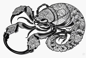 Scorpion tattoo idea