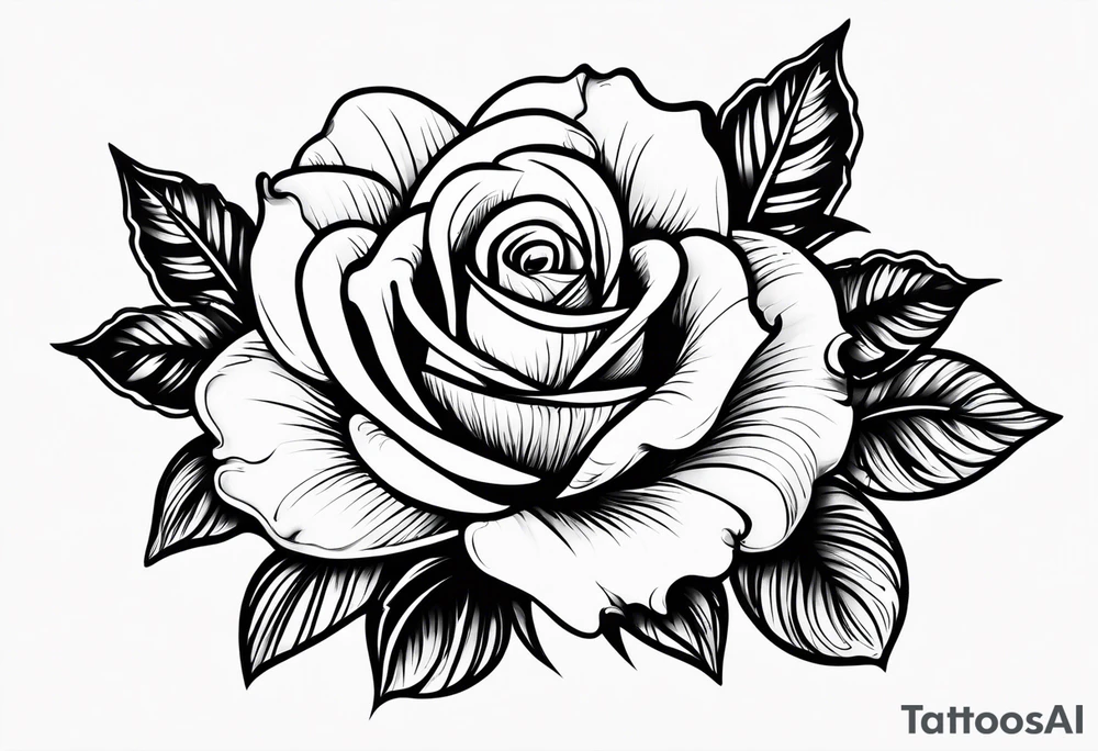 Leah written Withi rose tattoo idea