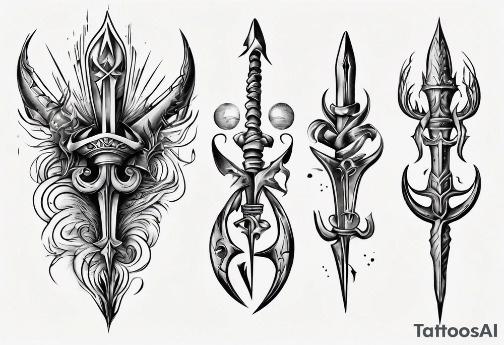 Ukrainian Trident tattoo idea