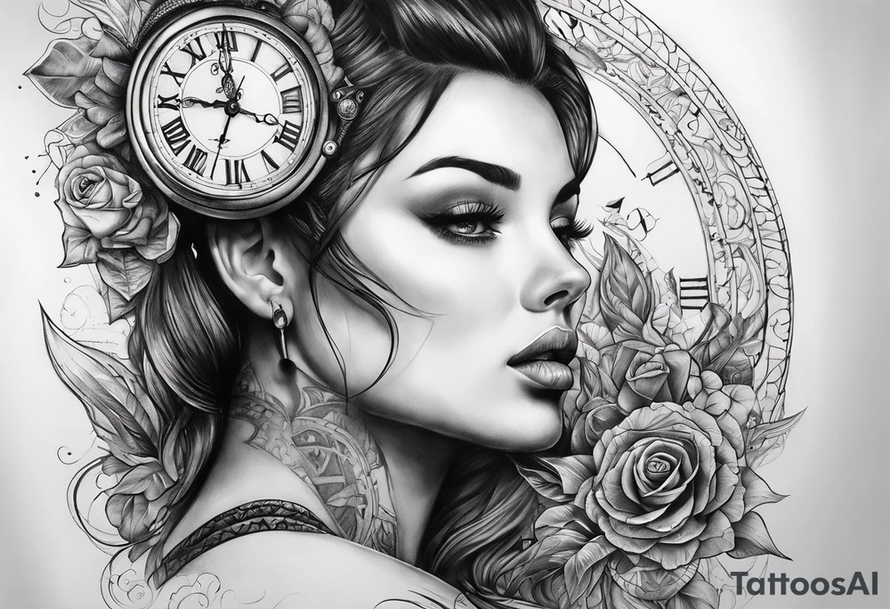 Time consumes all tattoo idea