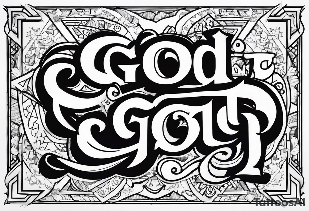 God got me tattoo idea