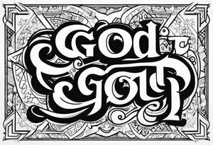 God got me tattoo idea