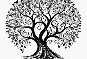 Mother, tree of life, sons tattoo idea