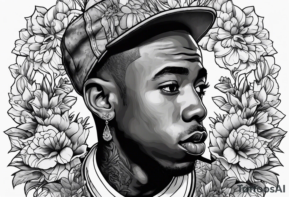 Flower boy by tyler the creator tattoo idea