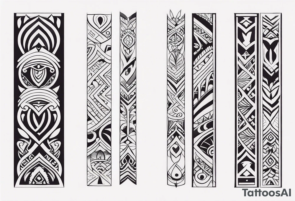 maori tribal  spine tattoo tattoo idea