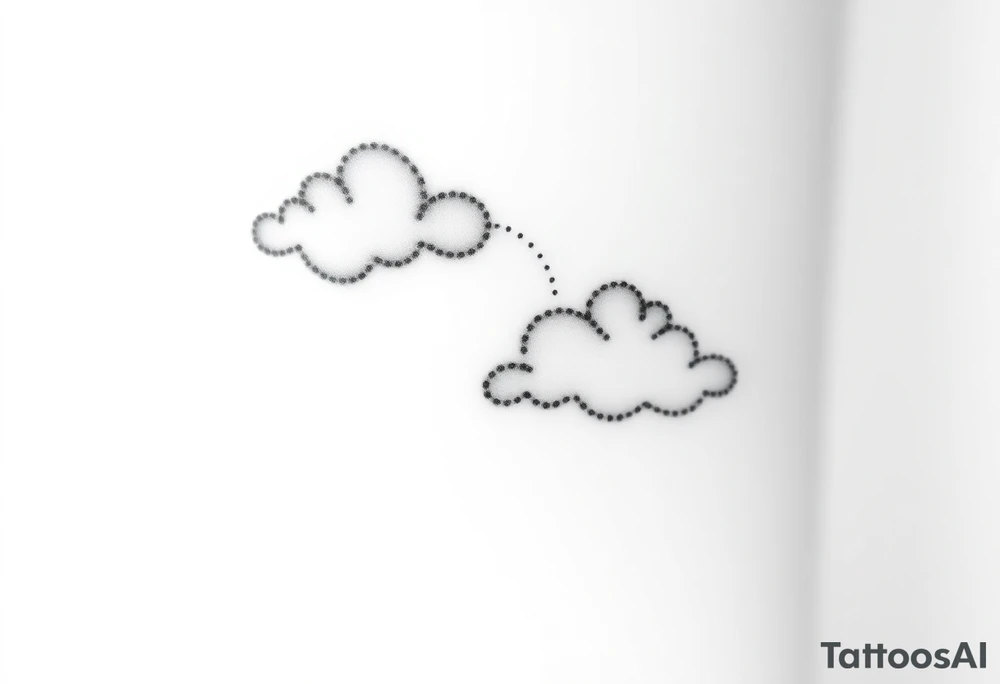 Clouds tattoo idea