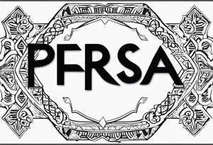 Text saying “Persia” tattoo idea