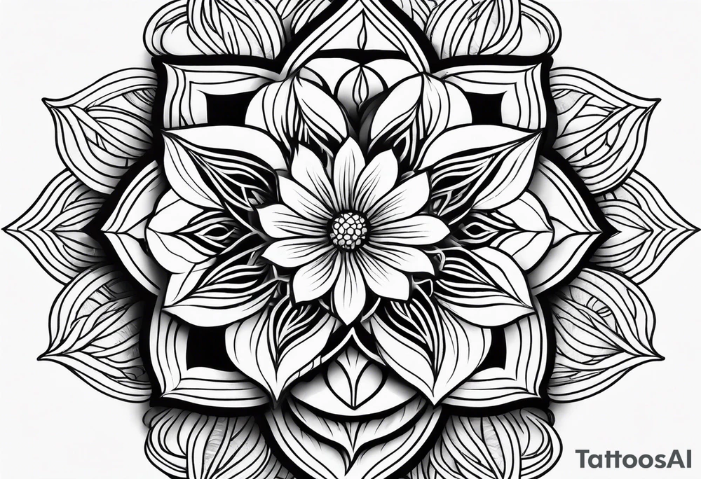 flower of life tattoo idea