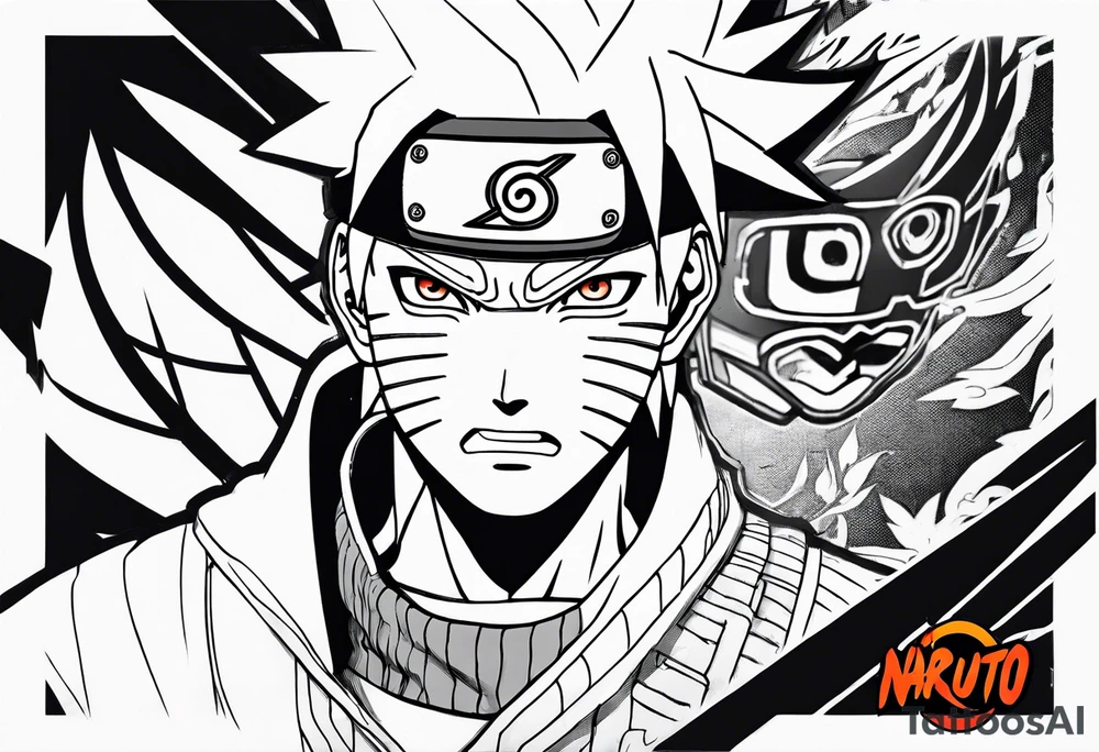 Naruto curse mark release tattoo idea