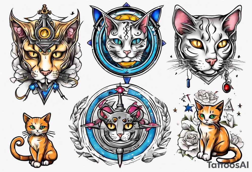 Cat pride Massachusetts libra tattoo idea