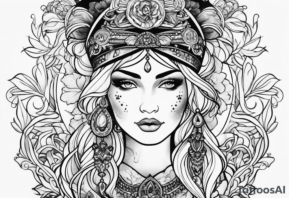 Russian spirit tattoo idea