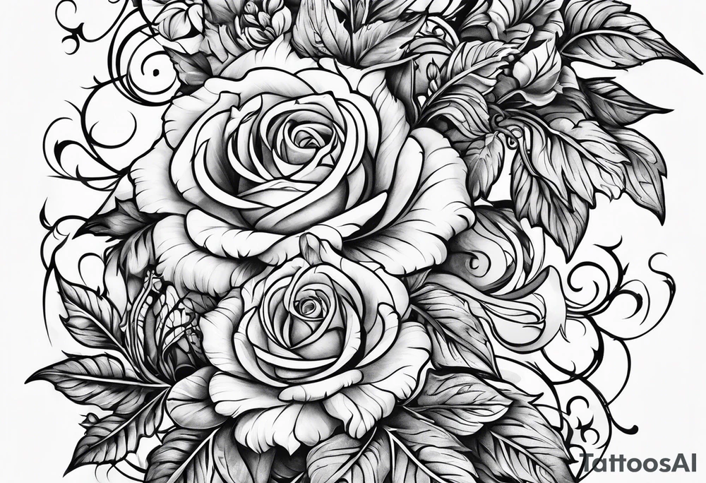 Vines tattoo idea