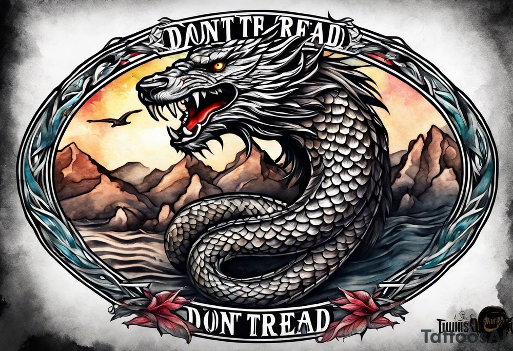 dont tread tattoo idea