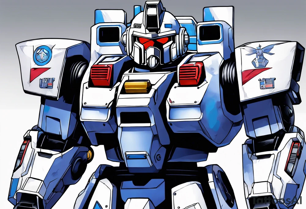 Gouf Mobile Suit tattoo idea
